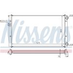 Nissens Wasserkühler PKW 652471 Nissens Wasserkühler PKW 652471