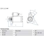 0 986 018 850 Bosch Starter 0 986 018 850 0 986 018 850 Bosch Starter 0 986 018 850