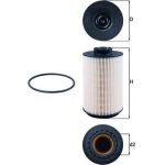 MAHLE Kraftstofffilter KX 512D MAHLE Kraftstofffilter KX 512D