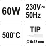 Lötkolben 60 W YT-8272 Lötkolben 60 W YT-8272
