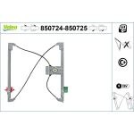VALEO 850725 Fensterheber VALEO 850725 Fensterheber