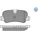 MEYLE Bremsbelagsatz Land Rover Discovery 04-/Range 04 252419217