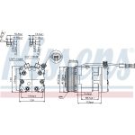 Nissens Klimakompressor LKW 89139 Nissens Klimakompressor LKW 89139