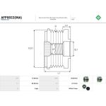 AS-PL Freilauf AFP0022(INA)