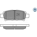 Bremsbelagsatz Mitsubishi T. Outlander 03-/Lancer 08 025 240 1416/PD Bremsbelagsatz Mitsubishi T. Outlander 03-/Lancer 08 025 240 1416/PD