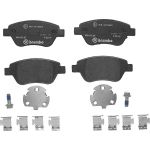 BREMBO Bremsklötze VA P 23 169 BREMBO Bremsklötze VA P 23 169
