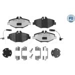 MEYLE Bremsbelagsatz Mercedes-Benz W211 02- 220Cdi-270Cdi 025 237 4320-1/PD MEYLE Bremsbelagsatz Mercedes-Benz W211 02- 220Cdi-270Cdi 025 237 4320-1/PD