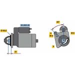 Bosch Anlasser 0001107110 Bosch Anlasser 0001107110