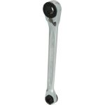 KS TOOLS Ratschen-Minischlüssel mit Öse und Umstellung auf GEARplus-Bits, 1/4x10 mm 503.4678