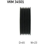 SKF Keilrippenriemen-Umlenkrolle VKM 34501 SKF Keilrippenriemen-Umlenkrolle VKM 34501