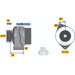 Bosch Lichtmaschine 0 986 045 891 Bosch Lichtmaschine 0 986 045 891