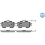 MEYLE Bremsbelagsatz Fiat Ducato 98-02 Mit Sensor 025 236 0319/W MEYLE Bremsbelagsatz Fiat Ducato 98-02 Mit Sensor 025 236 0319/W
