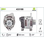 Valeo Lichtmaschine 433188 Valeo Lichtmaschine 433188