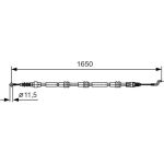 Handbremsseil re 1987482016 Handbremsseil re 1987482016