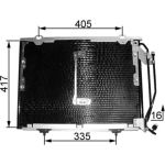 Kondensator, Klimaanlage AC 244 001S Kondensator, Klimaanlage AC 244 001S