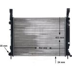 MAHLE Kühler, Motorkühlung CR 1154 000S