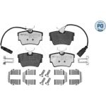 MEYLE Bremsklötze Hinterachse Platinum 025 232 2416-1/PD MEYLE Bremsklötze Hinterachse Platinum 025 232 2416-1/PD