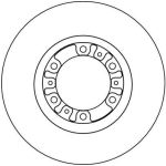 TRW Bremsscheibe DF4118