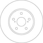 Bremsscheibe Toyota P. Camry DF4204 Bremsscheibe Toyota P. Camry DF4204