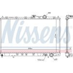 Nissens Wasserkühler PKW 62839 Nissens Wasserkühler PKW 62839