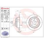 88 482 002 Bremsscheibe HA 08.6897.11 88 482 002 Bremsscheibe HA 08.6897.11