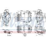 89383 Nissens Klimakompressor PKW 89383 89383 Nissens Klimakompressor PKW 89383