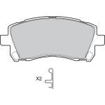 Valeo Bremsbelagsatz 598530 Valeo Bremsbelagsatz 598530