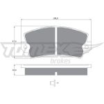 TX 10-434 TOMEX brakes Bremsbelagsatz, Scheibenbremse TX 10-434 TX 10-434 TOMEX brakes Bremsbelagsatz, Scheibenbremse TX 10-434