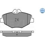 Bremsbelagsatz Db P. W211 02- Mit Sensor 025 237 4320/W Bremsbelagsatz Db P. W211 02- Mit Sensor 025 237 4320/W
