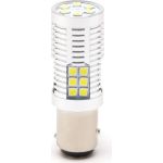 LED Metalsockel P21/5W Bay15d 30x3030 SMD Weiß 100 % Canbus Inside LED Metalsockel P21/5W Bay15d 30x3030 SMD Weiß 100 % Canbus Inside