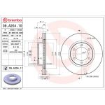 82 481 104 Bremsscheibe VA 09.A204.11 82 481 104 Bremsscheibe VA 09.A204.11
