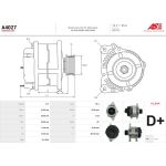 A4027 AS-PL Lichtmaschine (Generator) A4027