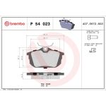 BREMBO Bremsklötze HA P 54 023 BREMBO Bremsklötze HA P 54 023