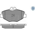 MEYLE Bremsbelagsatz Mercedes-Benz W211 02- 220Cdi-270Cdi 025 237 4320-1/PD MEYLE Bremsbelagsatz Mercedes-Benz W211 02- 220Cdi-270Cdi 025 237 4320-1/PD