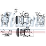 Nissens Klimakompressor PKW 89286 Nissens Klimakompressor PKW 89286