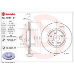 Bremsscheibe VA 09.E231.11 Bremsscheibe VA 09.E231.11