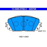 Bremsbelagsatz, Scheibenbremse 13.0460-5768.2 Bremsbelagsatz, Scheibenbremse 13.0460-5768.2