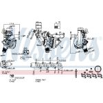 NISSENS Turbolader 93414 NISSENS Turbolader 93414