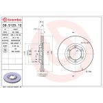 Brembo Bremsscheibe 09.5125.10 Brembo Bremsscheibe 09.5125.10