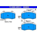 ATE Bremsbelagsatz 13.0460-4853.2 ATE Bremsbelagsatz 13.0460-4853.2