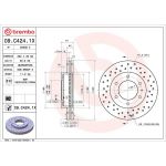 Bremsscheibe VA Xtra 09.C424.1X Bremsscheibe VA Xtra 09.C424.1X