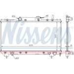 Nissens Wasserkühler PKW 64838A Nissens Wasserkühler PKW 64838A