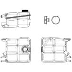 Ausgleichsbehälter, Kühlmittel 454015 Ausgleichsbehälter, Kühlmittel 454015