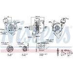 NISSENS Turbolader 93203 NISSENS Turbolader 93203