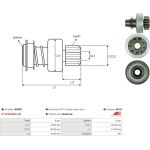 AS-PL Freilauf SD3007 AS-PL Freilauf SD3007