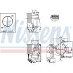 NISSENS Drosselklappenstutzen 955053 NISSENS Drosselklappenstutzen 955053