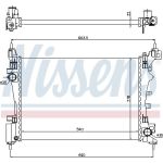 Nissens Wasserkühler PKW 61917 Nissens Wasserkühler PKW 61917