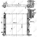 Kühler, Motorkühlung 50581 Kühler, Motorkühlung 50581