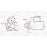 Magneti Marelli Anlasser 063721207010 Magneti Marelli Anlasser 063721207010