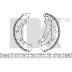 Bremsbacken Toyota Yaris 06- Frankreich 2745781 Bremsbacken Toyota Yaris 06- Frankreich 2745781
